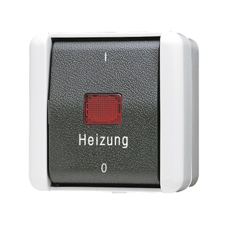 1St. Jung 802HW Heizung-Notschalter Aus 2-pol. WG800 802 HW