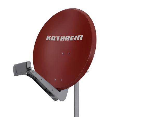 1St. Kathrein CAS90RO 20010034 Offset Parabolantenne 90cm rotbraun