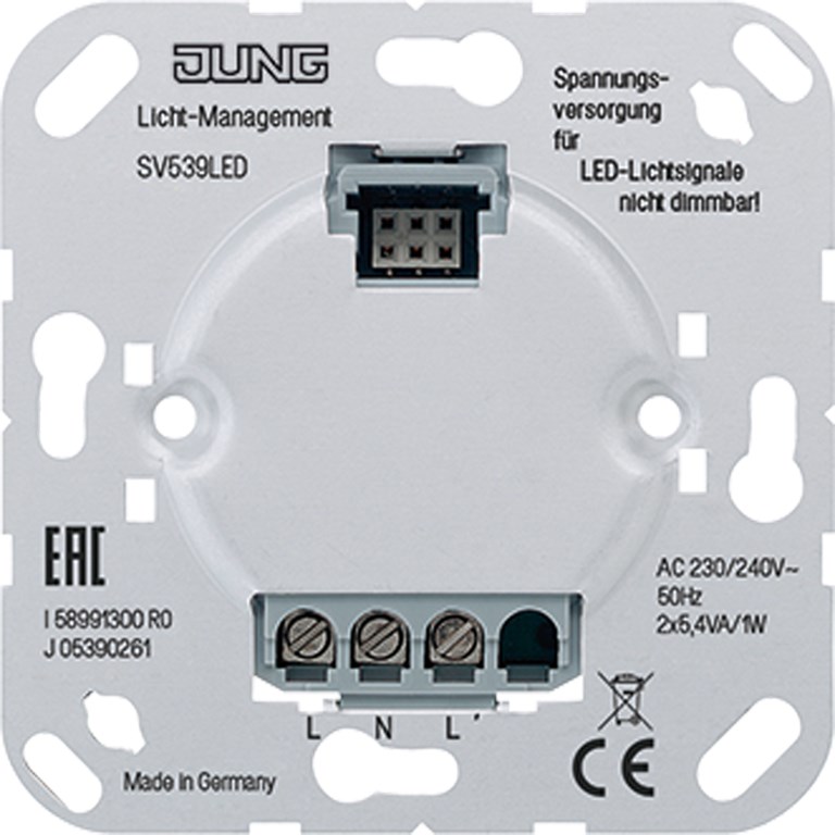 1St. Jung SV539LED Spannungsversorgung für LED-Lichtsignale SV 539 LED