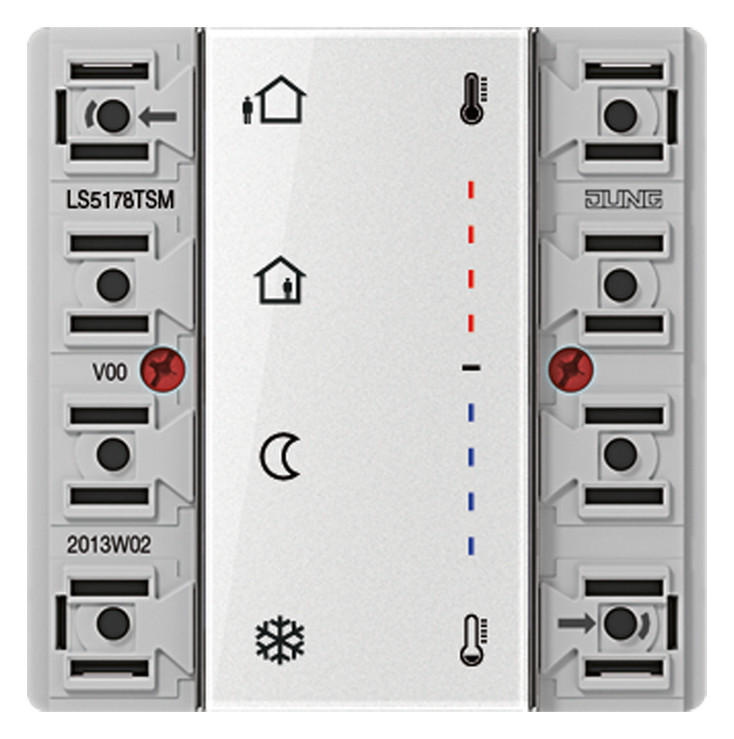 1St. Jung LS5178TSM KNX Stetigregler-Modul 2fach integrierter Busankoppler LS 5178 TSM