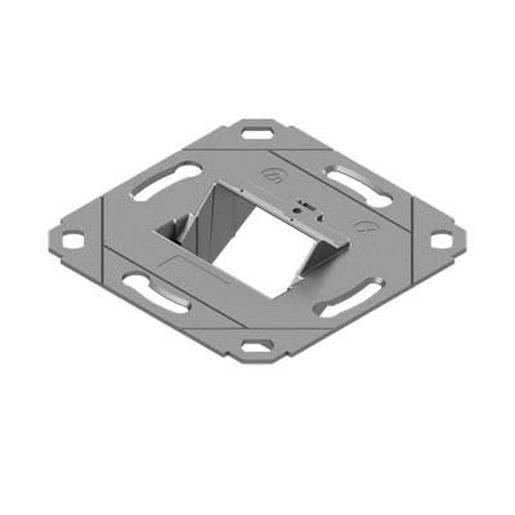 5St. Easylan CKVD1DS Designfähige Modulaufnahme (ohne Abdeckung), 1-fach, 2-fach