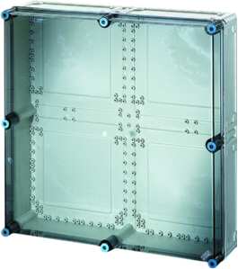 1St. Hensel Mi 0800 Mi-Leergehäuse, Einbaumaße 575x575x146mm, transparenter Deckel 2000006 Mi0800