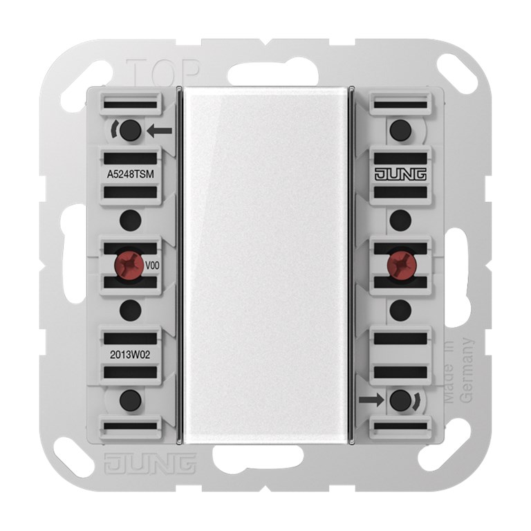 1St. Jung A5248TSM Tastsensor-Modul 24 V 4fach AC/DC 24 V 4-kanalig (8 Schaltpunkte) Beschriftungsfeld A 5248 TSM