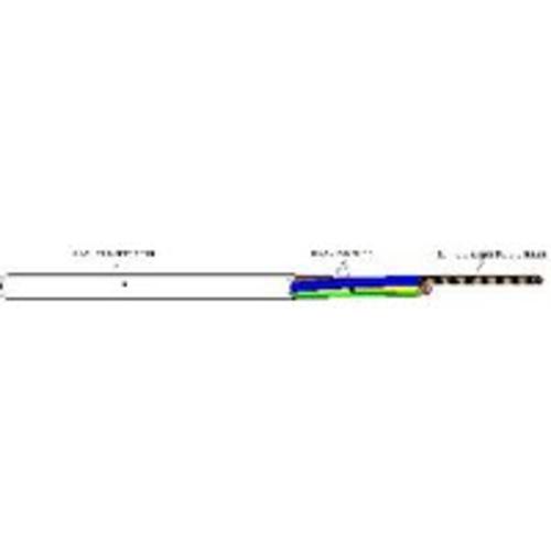 50m H03VV-F 3x0,75 PVC-Schlauchleitung schwarz 3G0,75