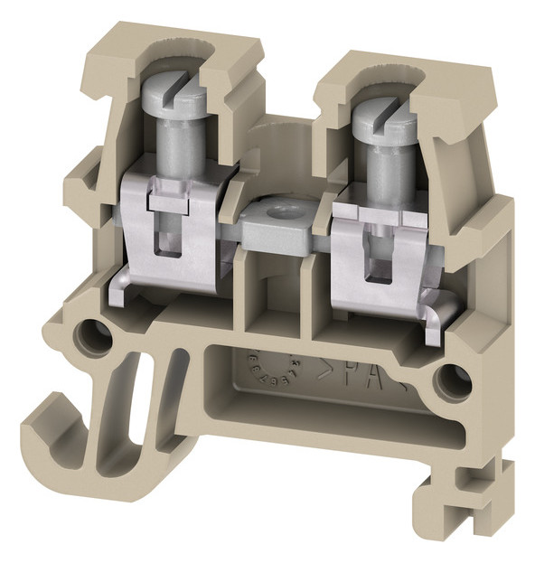 1St. Weidmüller 0340460000 Durchgangs-Reihenklemme, Schraubanschluss, 1.5 mm², 250 V, 17.5 A, Anzahl Anschlüsse: 2 AKZ 1.5