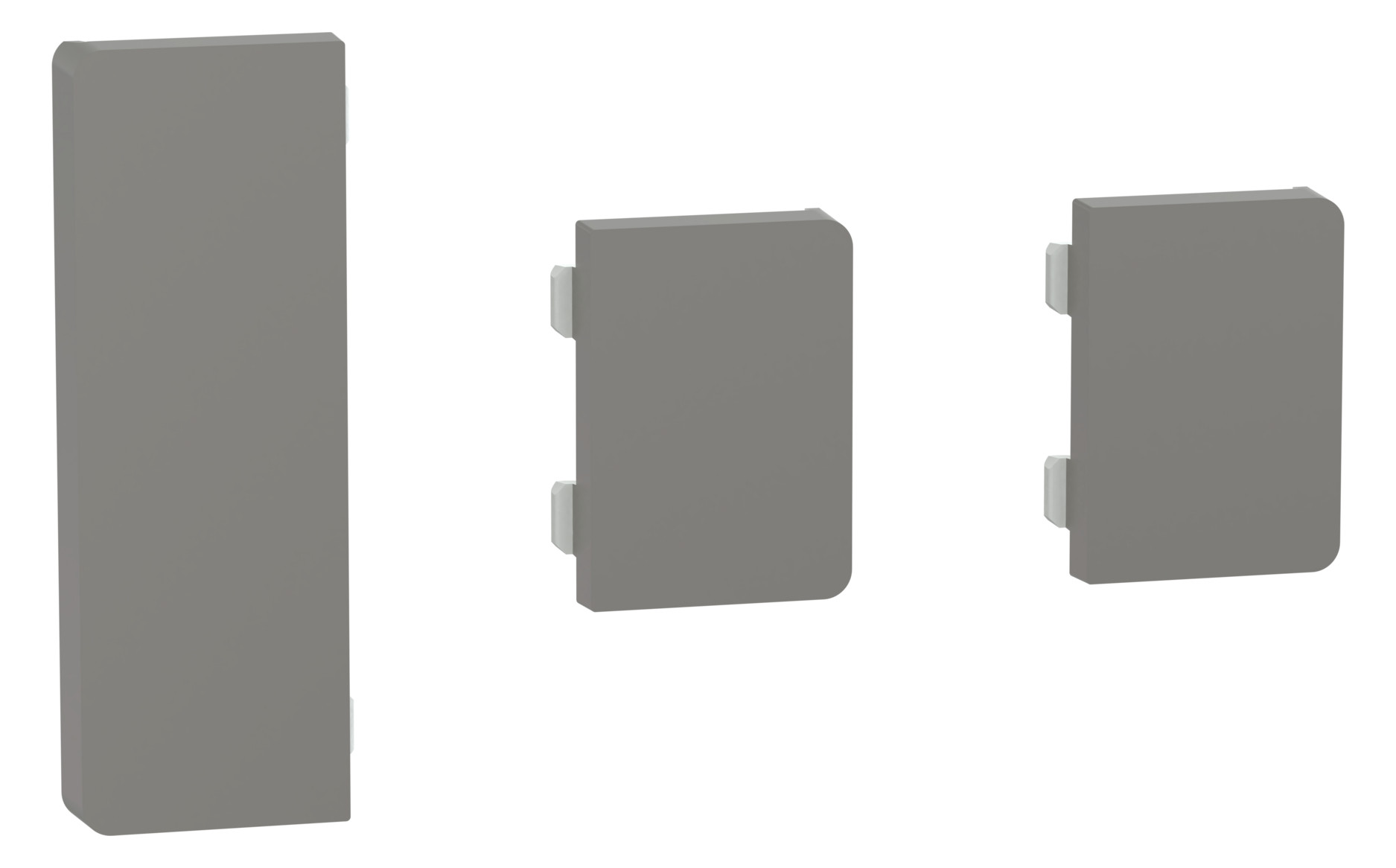 1St. Merten MEG6193-6050 Tastsensor Flex, KNX, Merten System Design, 3fach, Wippe, Nickelmetallic