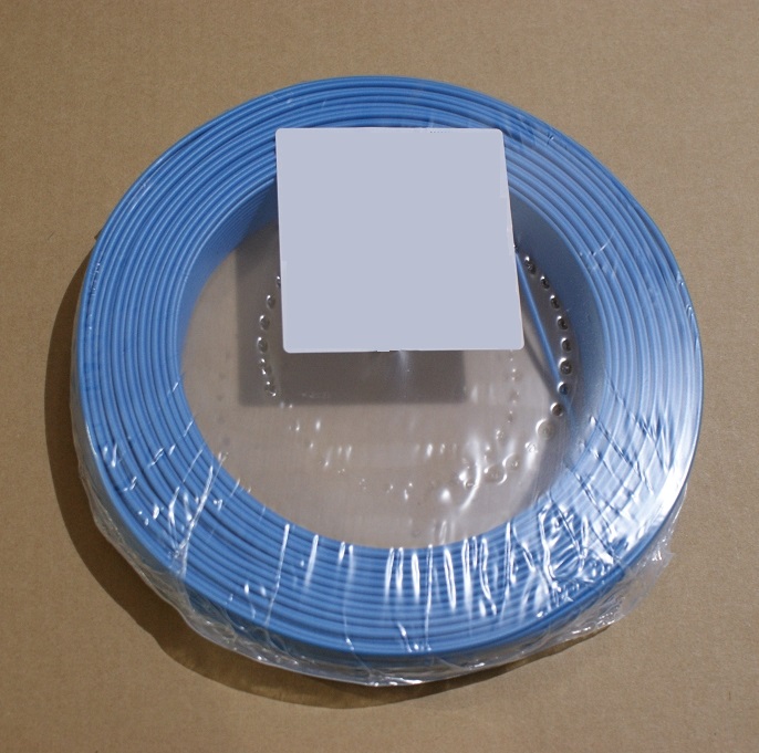 100m H07V-U 2,5mm² PVC Aderleitung 1x2,5 starr hellblau