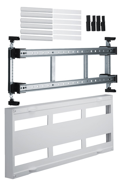 1St. Hager UD23B1 Baustein universN 300x750mm für Reiheneinbaugeräte waagerecht 6x12 PLE