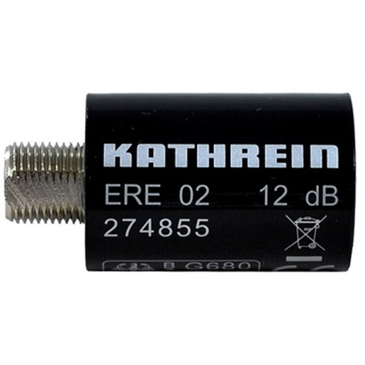 1St. Kathrein ERE02 274855 Dämpfungstecker 12dB Fernsp. In F Techn