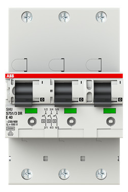 1St. ABB S751/3DR-E40 SHS-Schalter 40A 3polig für Hutschiene 2CDH781001R2402