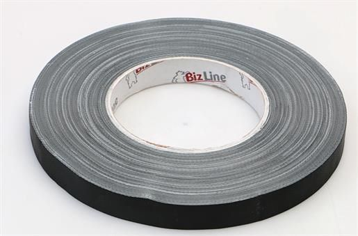 50m Bizline BIZ 350028 Gewebeklebeband schwarz 15mm x 50m x 0,31mm BIZ350028