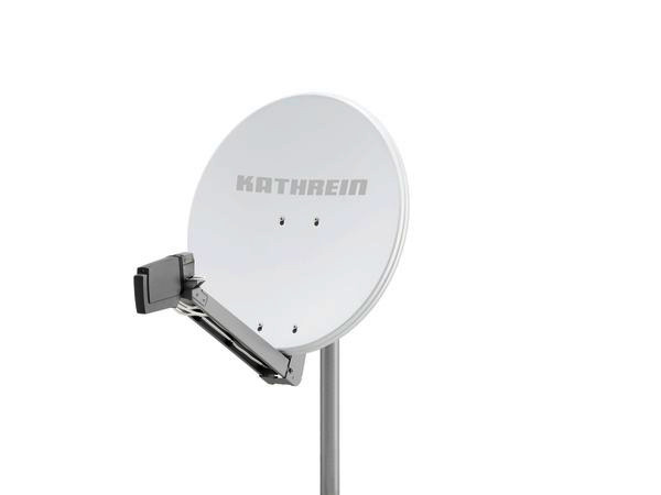 1St. Kathrein CAS80RO 20010028 Offset Parabolantenne 75cm rotbraun