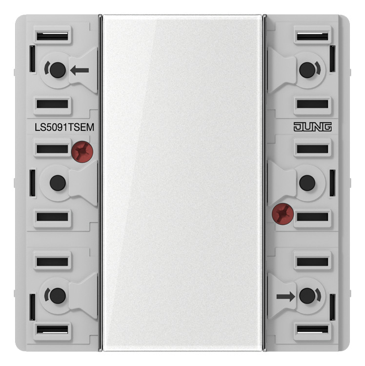 1St. Jung LS5091TSEM Tastsensor-Erweiterungsmodul Universal 1fach LS 5091 TSEM