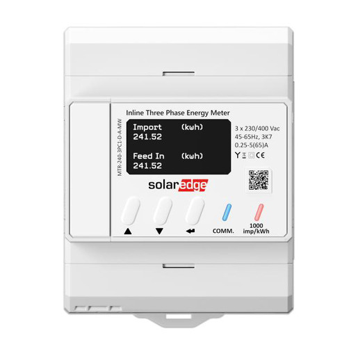 1St. SolarEdge 08-000586, MTR-240-3PC1-D-A-MW Inline Energy Meter