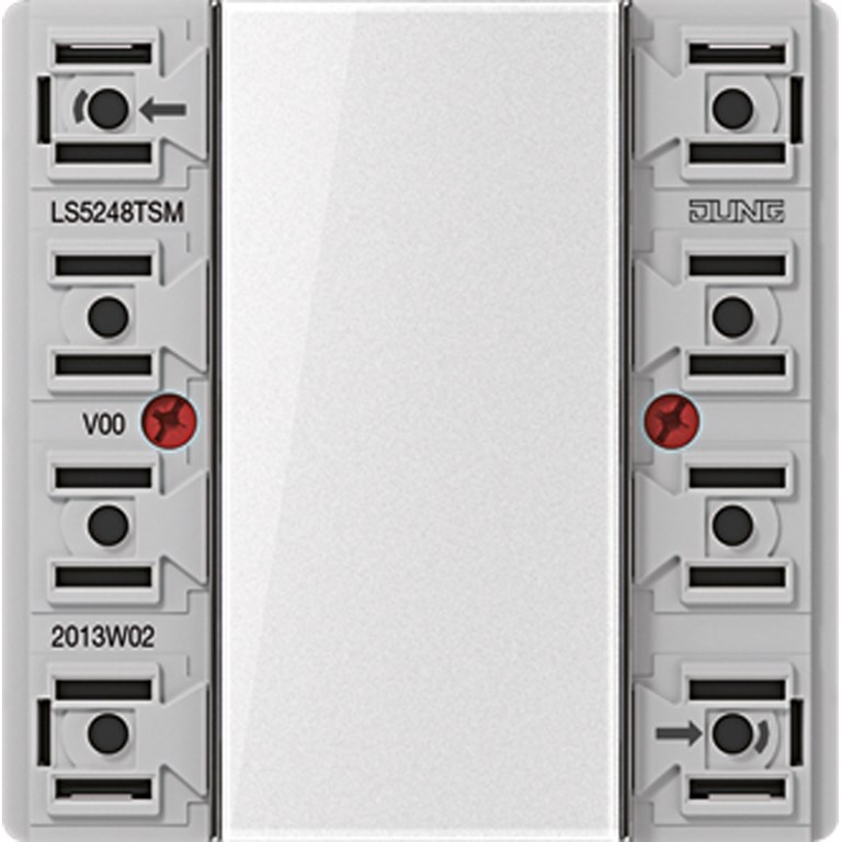 1St. Jung LS5248TSM Tastsensor-Modul 24 V 4fach AC/DC 24 V 4-kanalig (8 Schaltpunkte) Beschriftungsfeld LS 5248 TSM