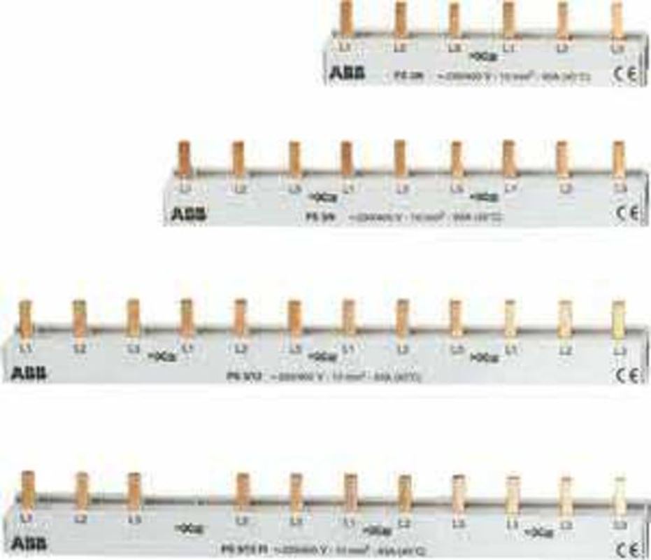 1St. ABB PS3/6 2CDL231001R1006 compact Sammelschiene 3 PH/6 module