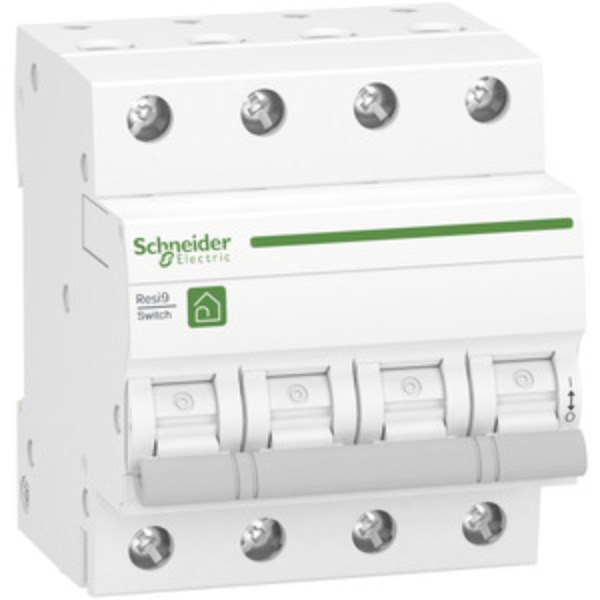 1St. Schneider Electric R9S64463 Lasttrennschalter Resi9, 3P+N, 63A, 415V AC