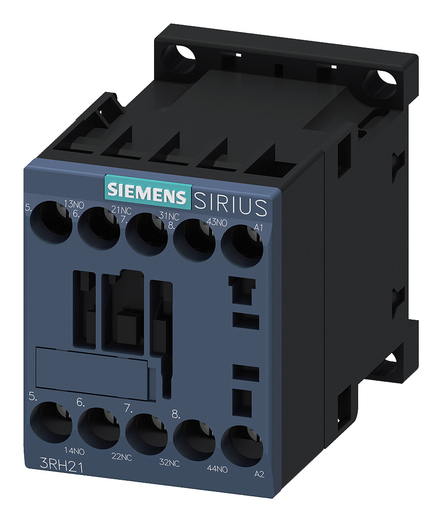 1St. Siemens 3RH2122-1AB00 Hilfsschütz, 2S+2Ö, AC 24V, 50/60Hz, S00