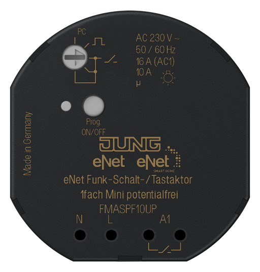 1St. Jung FMASPF10UP Funk-Aktor potentialfrei 1-kanalig