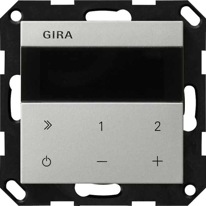 1St. Gira 2320600 Unterputz-Radio IP, Edelstahl