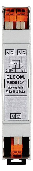 1St. Elcom RED612Y Verteiler 2 fach REG 2Draht