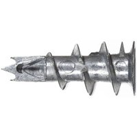 100St. Fischer 024556 Gipskartondübel, 4-5 mm Schraubendurchmesser x 31 mm Länge, GKM GKM