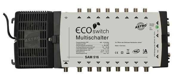 1St. Astro SAM516 Multischalter Ecoswitch 5/16 16 Teilnehmer 360516 SAM516ECO