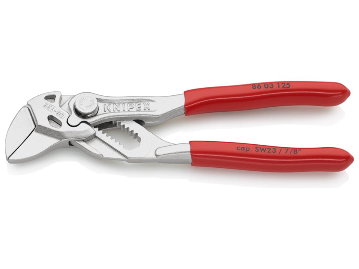 1St. Knipex 86 03 125 Zangenschlüssel bis 23 mm Schlüsselweite 125 mm