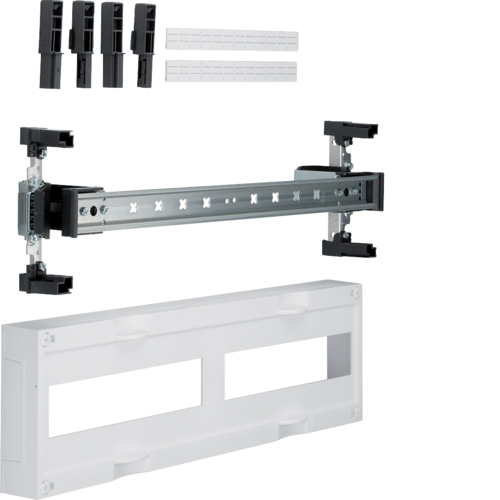 1St. Hager UD12B1 Baustein universN 150x500mm für Reiheneinbaugeräte waagerecht 2x12 PLE