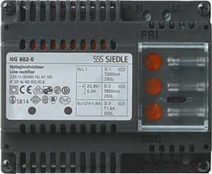 1St. Siedle NG 602-01 Netzgleichrichter 200033585-00 NG602-01DE