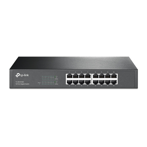 1St. TP-Link 40-21-7672 TL-SG1016D 16-Port Gigabit Switch TL-SG1016D