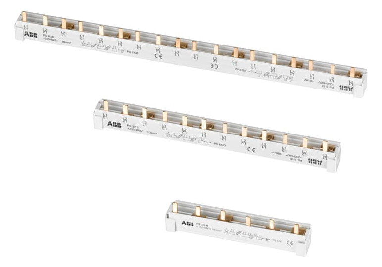 1St. ABB PS3/9-FI Phasenschiene 3Ph.,9Pins,10qmm,für FI 2CDL230002R1009