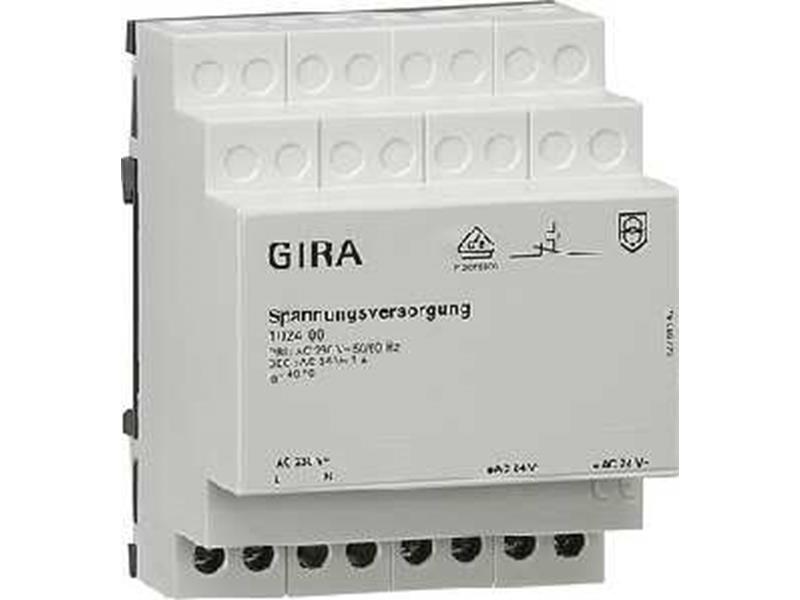 1St. Gira 102400 Spannungsversorgung AC 24 V 1 A KNX EIB REG