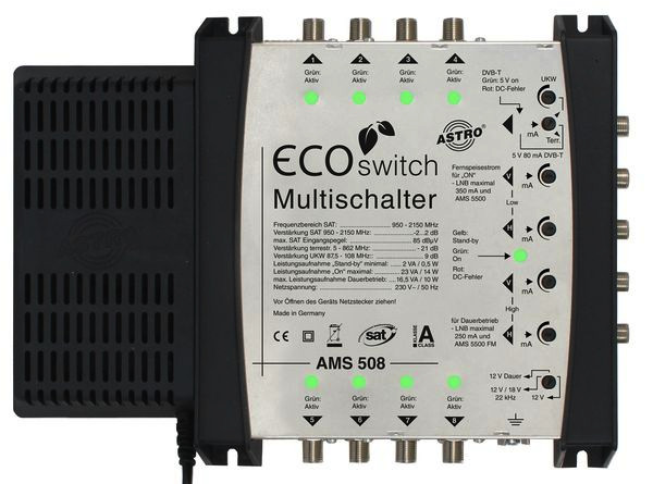 1St. Astro AMS 508 ECOswitch Multischalter