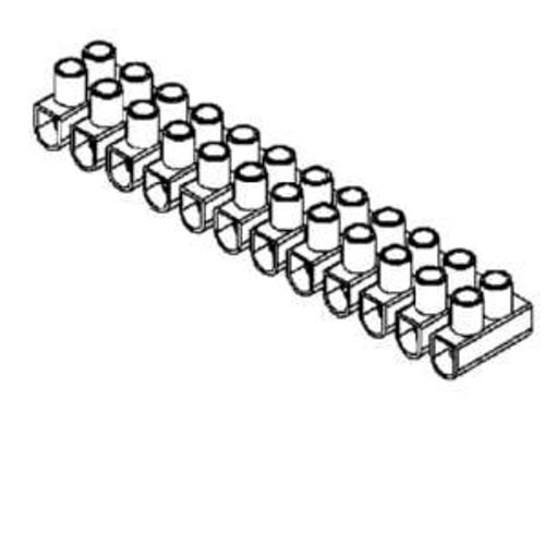 10St. Kleinhuis 143.3 Anschlussklemme 2,5-10qmm 12-polig weiß 1433