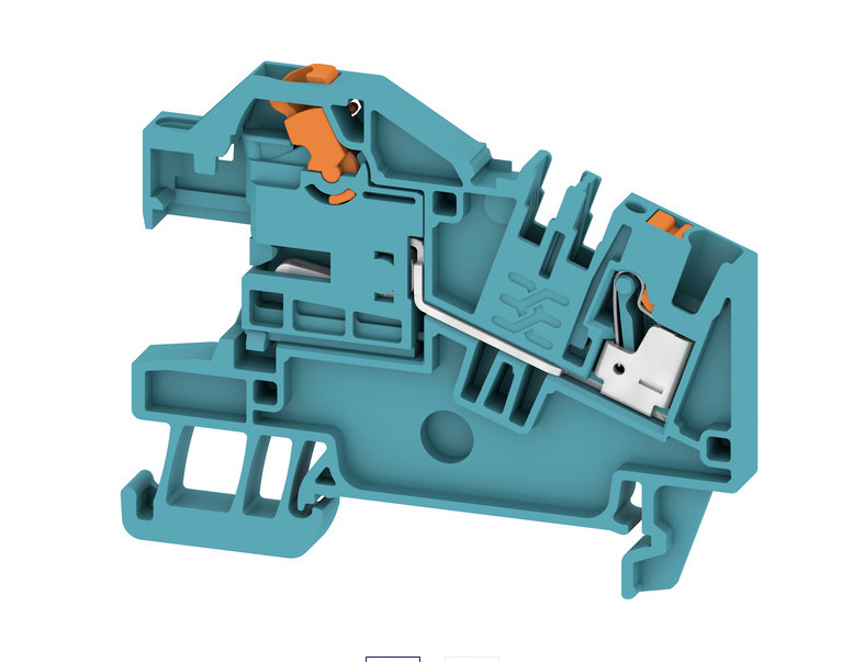 1St. Weidmüller PNT 2.54 Neutralleiter Reihenklemme 4 mm² Push I