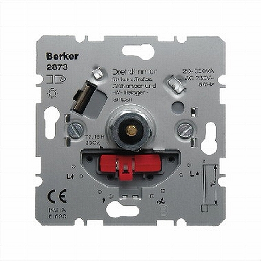 1St. Berker 2873 Drehdimmer NV mit Softrastung Hauselektronik