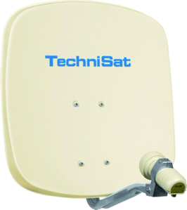 1St. Technisat DIGIDISH45BGTW Digi Dish 45 beige mit Twin LNB