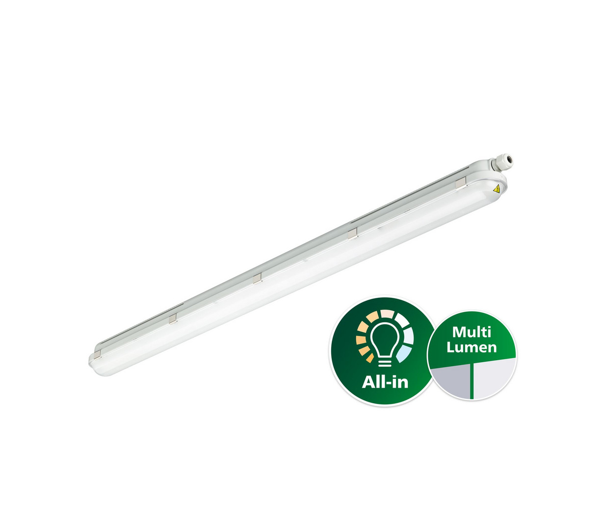 1St. PHILLEU WT120C G2 LED27_45S/ CoreLine Feuchtraumleuchte WT120C, All-i