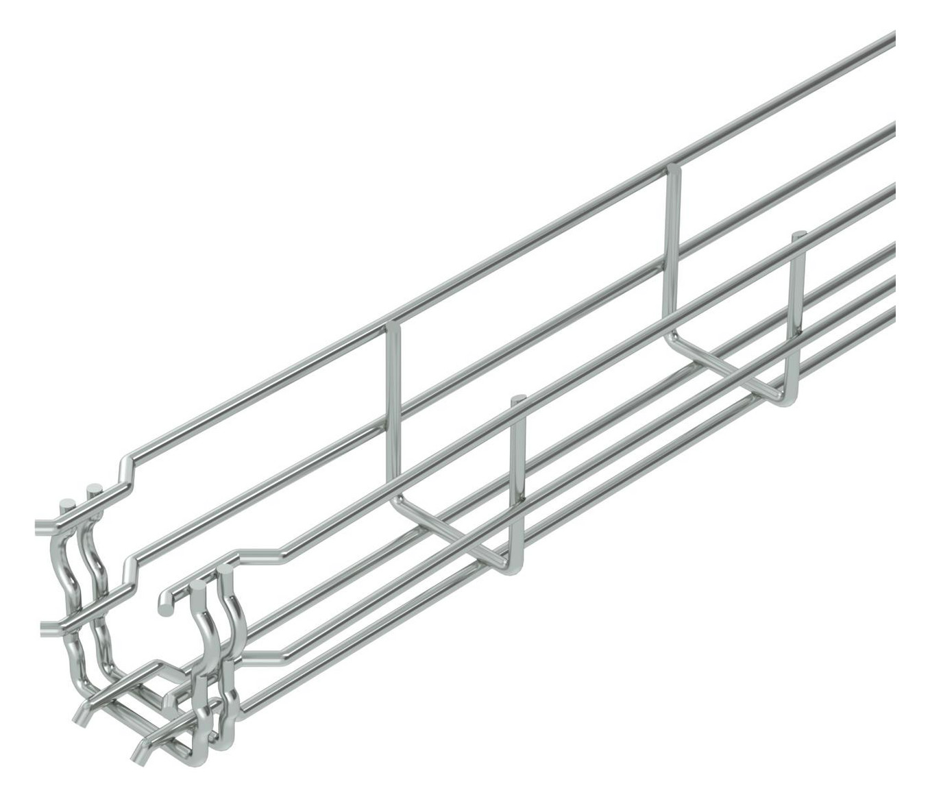 3m OBO Bettermann 6001441 Gitterrinne GRM 55x50x3000, St, GRM 55 50 G