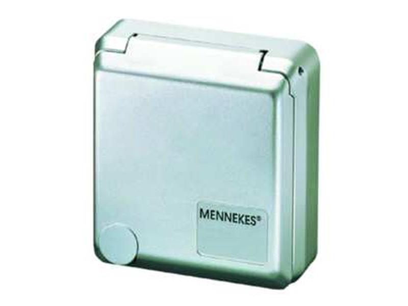 1St. Mennekes 4984 Cepex-Anbaudose Schuko 16A2p+E 230V IP44