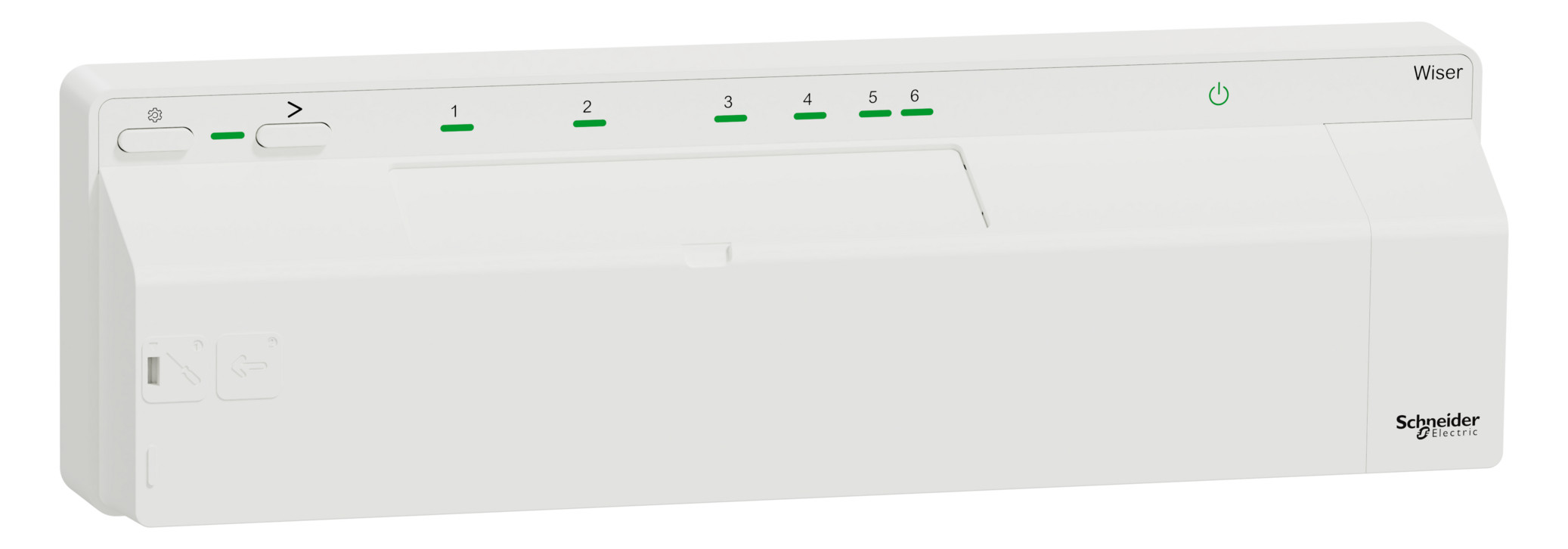 1St. Schneider Electric CCTFR6610 Wiser Verteilerleiste Fußbodenheizung (Heizen)