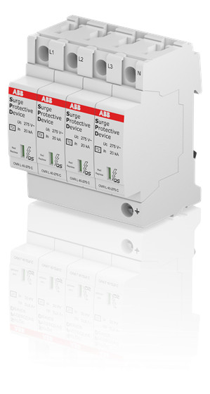 1St. ABB OVR T2 4L 40-275 P QS Typ 2 für 230/400V 2CTB803873R5600