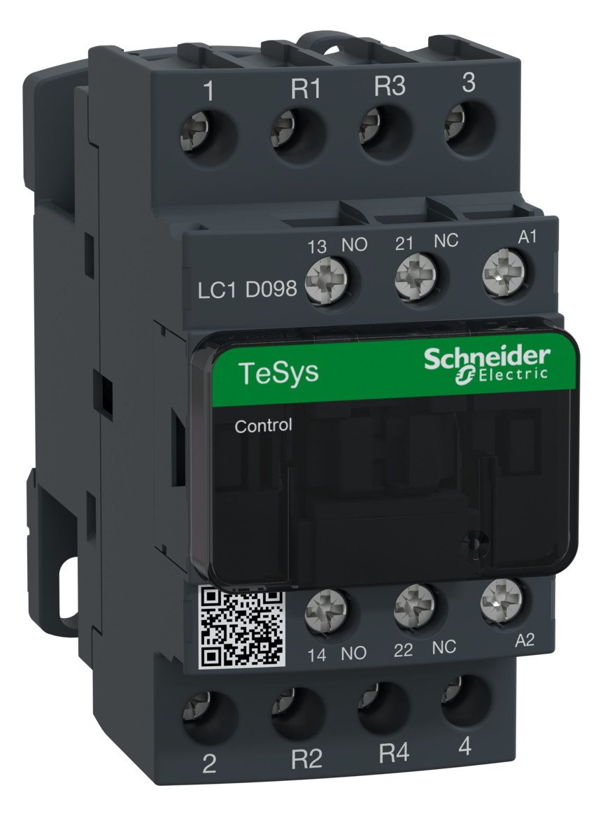 1St. Schneider Electric LC1D098P7 Leistungsschütz LC1D 4p, +1S+1Ö, Spule 230 V AC