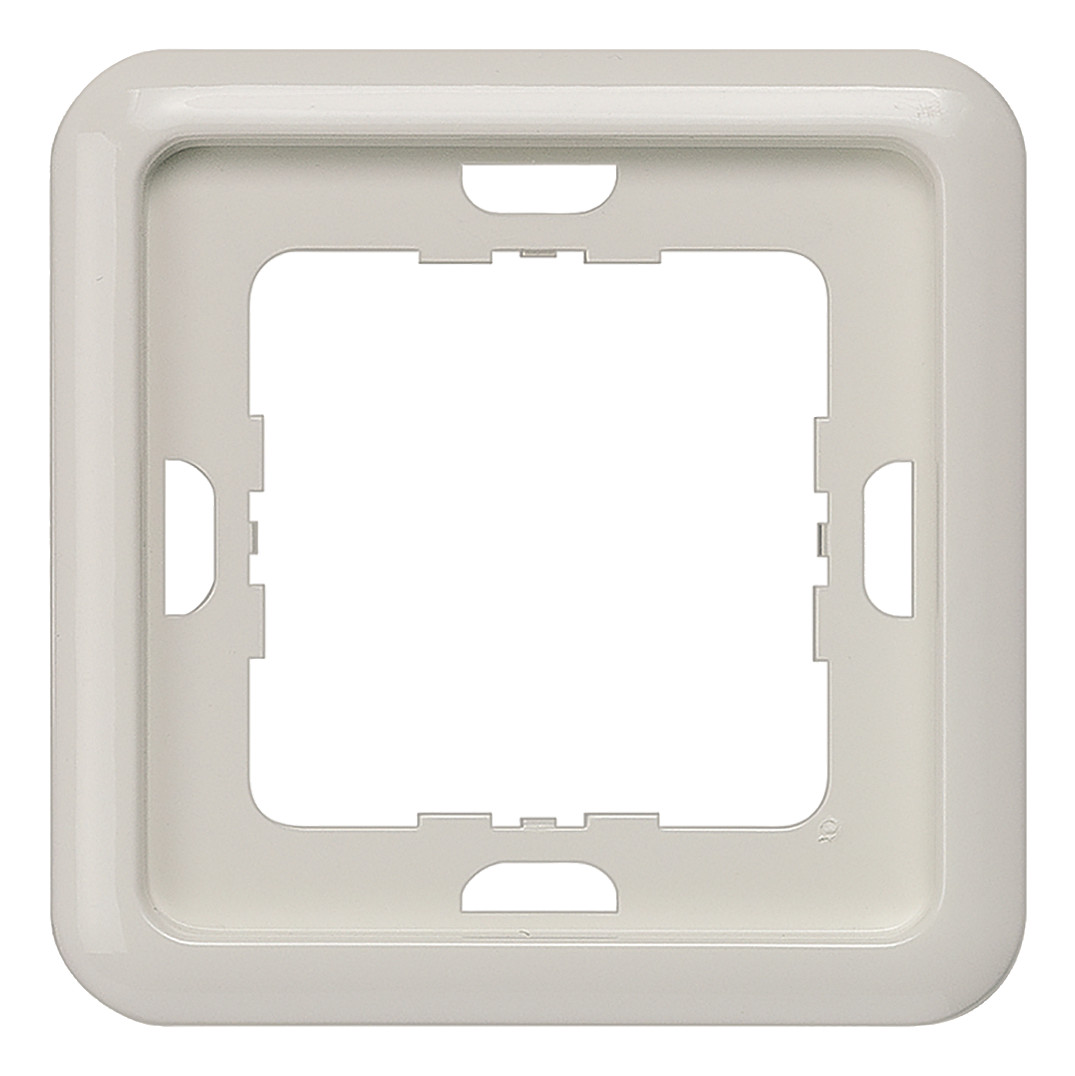 1St. Siemens 5TG1811 Einzel- und Kombinations-Rahmen, titanweiss, 1-fach, 80x80 mm