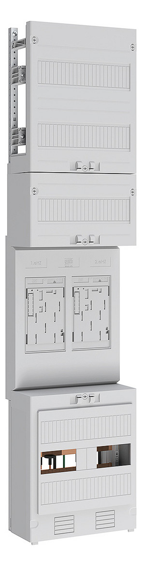 1St. ABN EZ17120 Zählerplatz eHZ 2Z mit Klemmstein