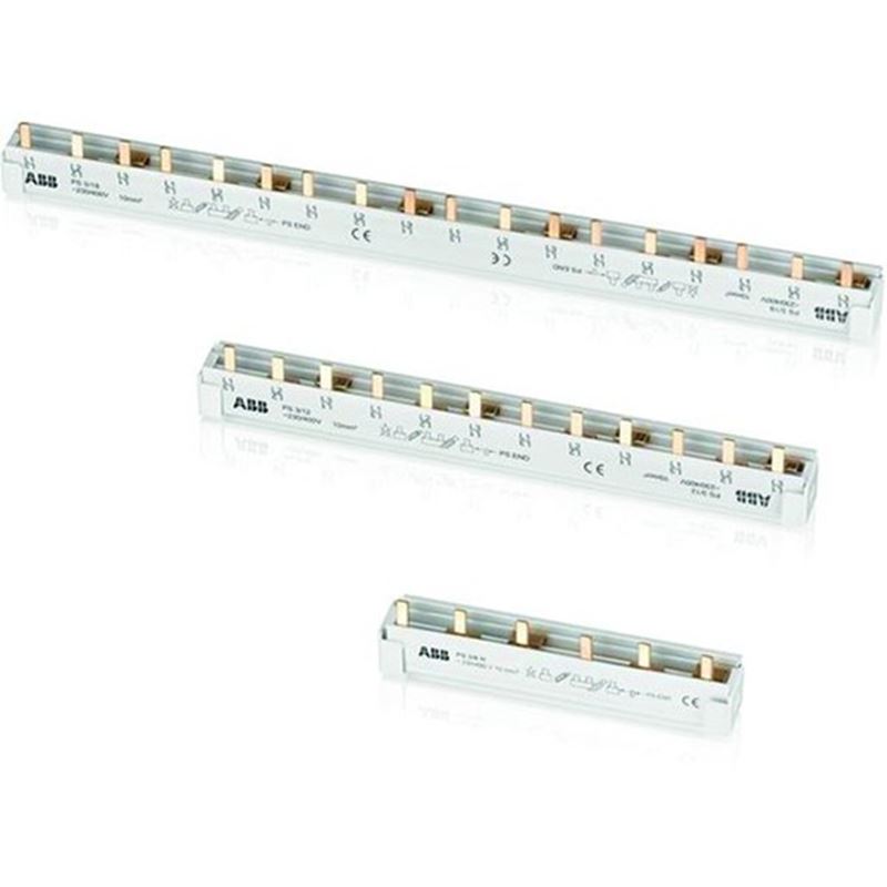 1St. Abb PS3/12FI Phasenschiene 3Ph., 12Pins, 10qmm, für FI 2CDL230002R1012