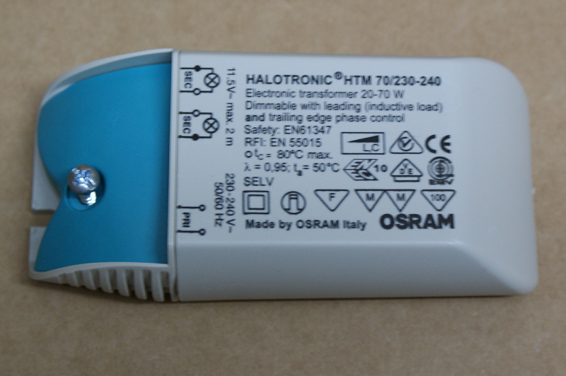 1St. Osram HTM70 Halogentrafo 12V 70VA * HTM 70 * Mouse