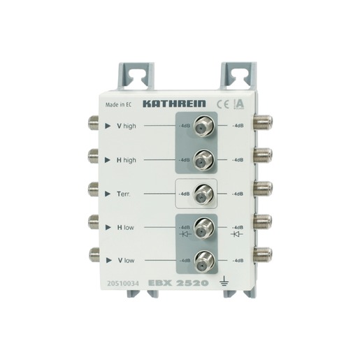 1St. Kathrein EBX2520 20510034 Sat Verteiler 4ZF 5 x 2fach