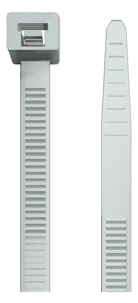100St. Weidmüller 1279000000 Kabelbinder, 4.8 mm, Polyamid 66, 220 N, natur CB 360/4.5 NATUR
